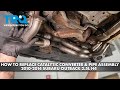 How to Replace Catalytic Converter and Pipe Assembly 2010-2014 Subaru Outback 25L H4