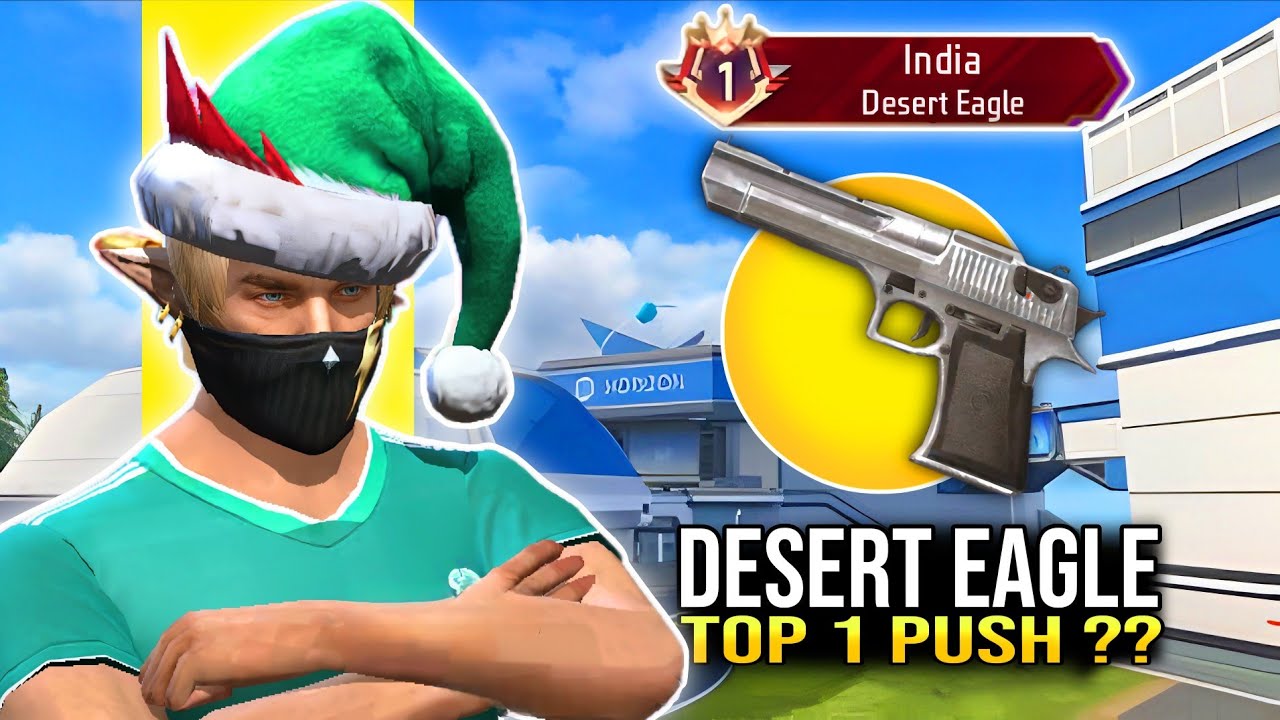 Desert Eagle : Top 1 🇮🇳 India Title Push In Cs Rank | Only 24 Hours ...