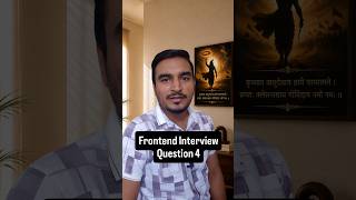 Frontend Interview question 4 #interview #javascript #react #coding #shortsfeed
