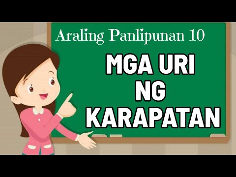 GRADE 10 AP: MGA URI NG KARAPATAN | IKAAPAT NA MARKAHAN