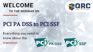 PCI-PA DSS to PCI-SSF : Everything you need to know about the transition