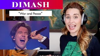 Dimash "War and Peace" REACTION & ANALYSIS by Vocal Coach/Opera Singer