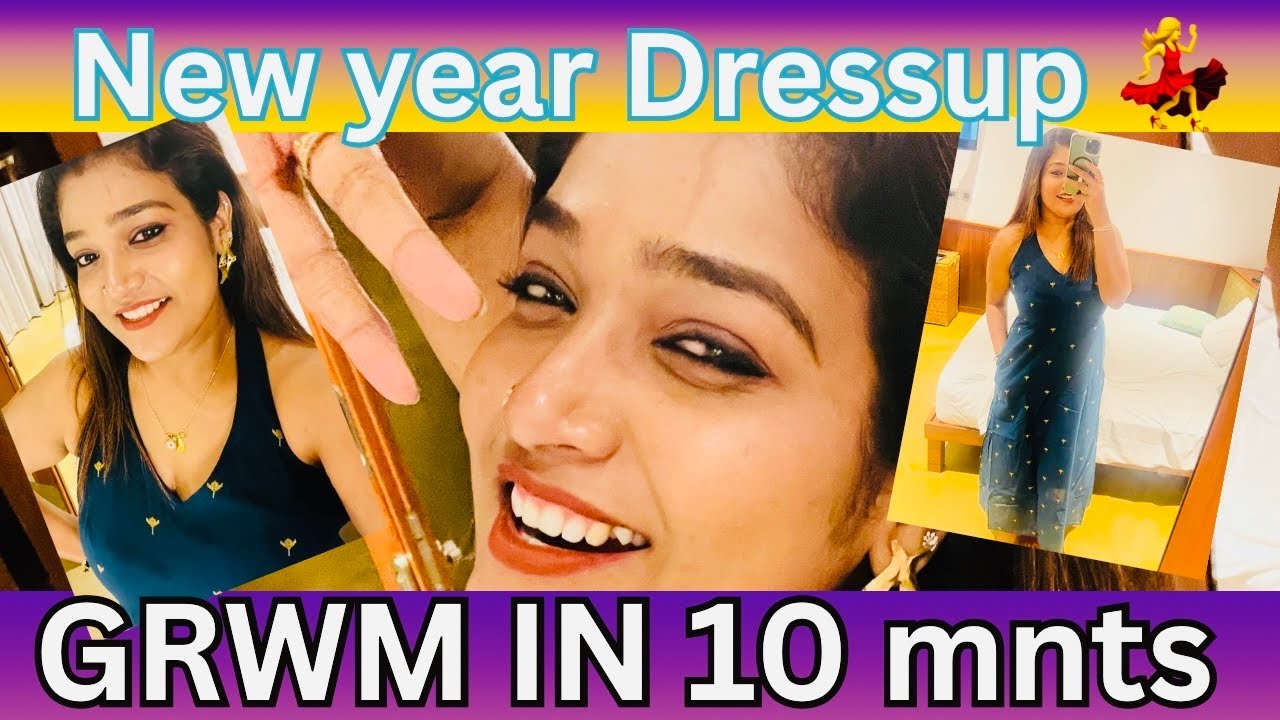 GRWM | Dressing Up for New Year Celebration 🎉✨