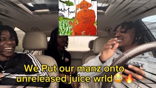 Putting our manz onto unreleased juice wrld!!!!! Juice Wrld - Mr Miyagi #musicreactions #viral