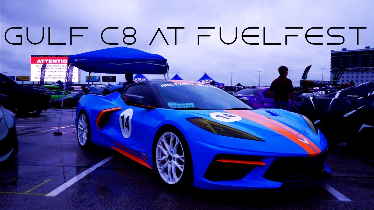 1 of 1 Gulf C8 makes it to FuelFest at Texas Motor Speedway *Severe