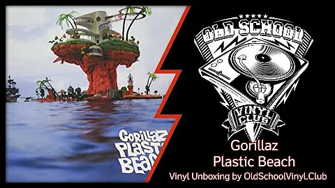 Plastic Beach- Gorillaz Vinyl Unboxing by OldSchoolVinyl.Club
