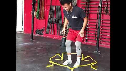 Pentagon Multi-Directional Hurdle Jump