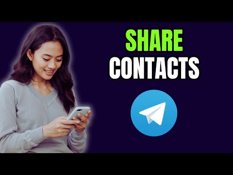 How to SHARE Telegram Contacts with Friends FAST and EASY!