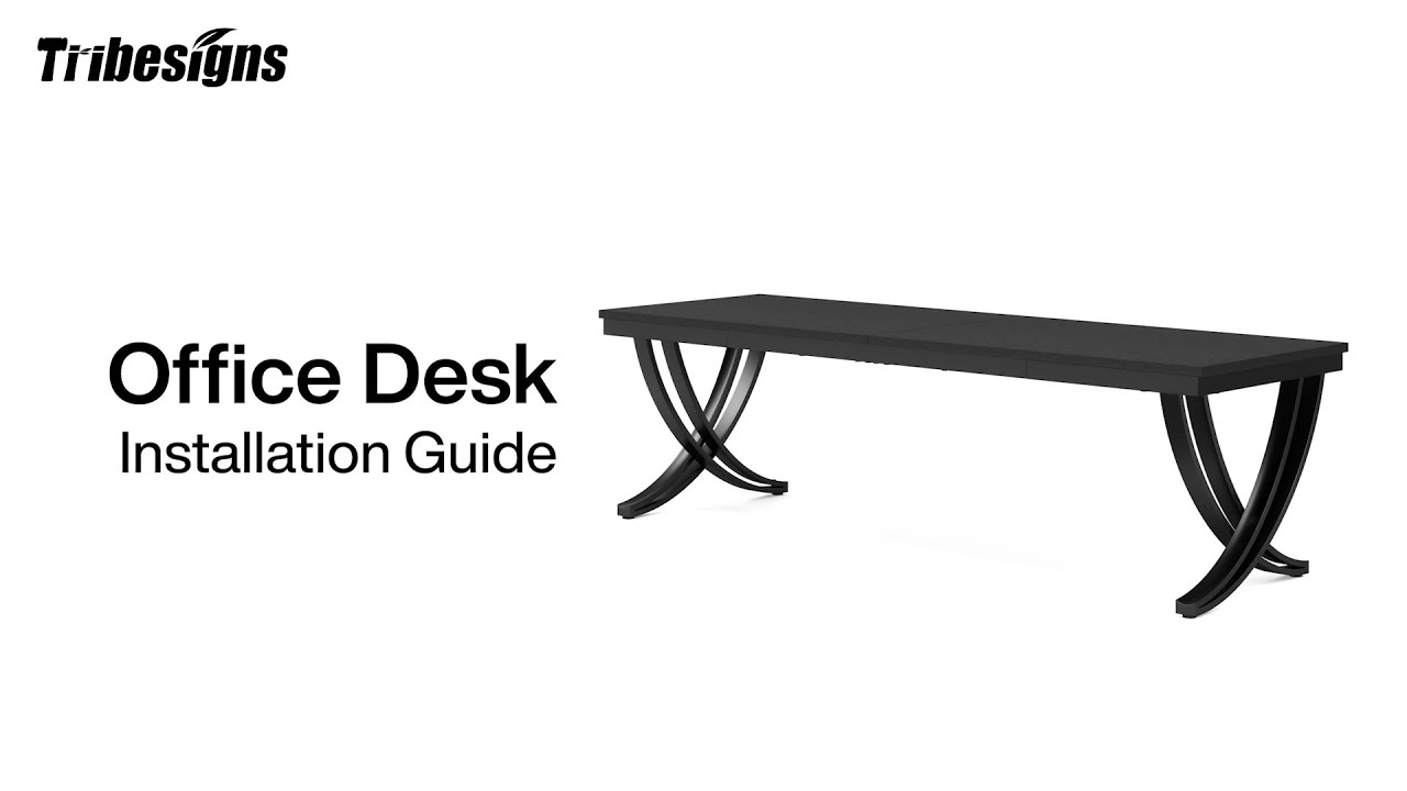 RY0068/RY0111/RY0189 - Installation Guide - Tribesigns Two-Person Desk
