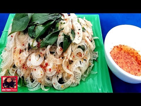 Video Món ngon đơn giản - Gỏi thân chuối cây dễ làm món ngon... - youtube