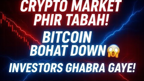 📉 Crypto Crash Update | Why Bitcoin Price Fell & What You Should Do Now