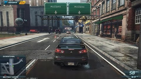 NFS Most Wanted 2012 - FPS TEST [i5 4300U/Intel HD 4400] [720p]