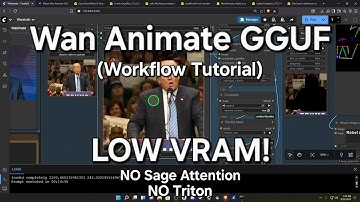 Wan Animate GGUF LOW VRAM Workflow!
