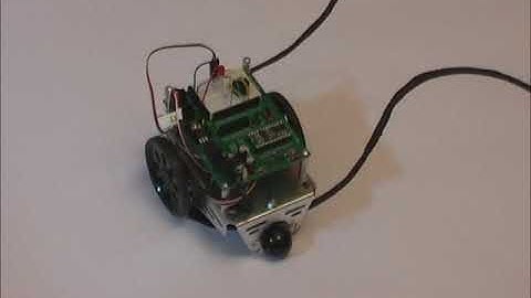 Parallax Boe Bot line following with a single sensor