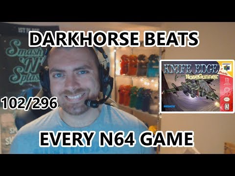 Knife Edge: Nose Gunner - Darkhorse Beats EVERY N64 Game - The Great N64 Challenge