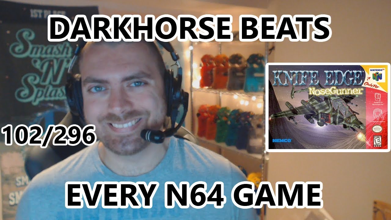 Knife Edge Nose Gunner Darkhorse Beats EVERY N64 Game The Great