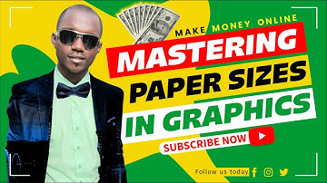 Mastering Paper Sizes, make money online - CorelDraw Tutorial #29