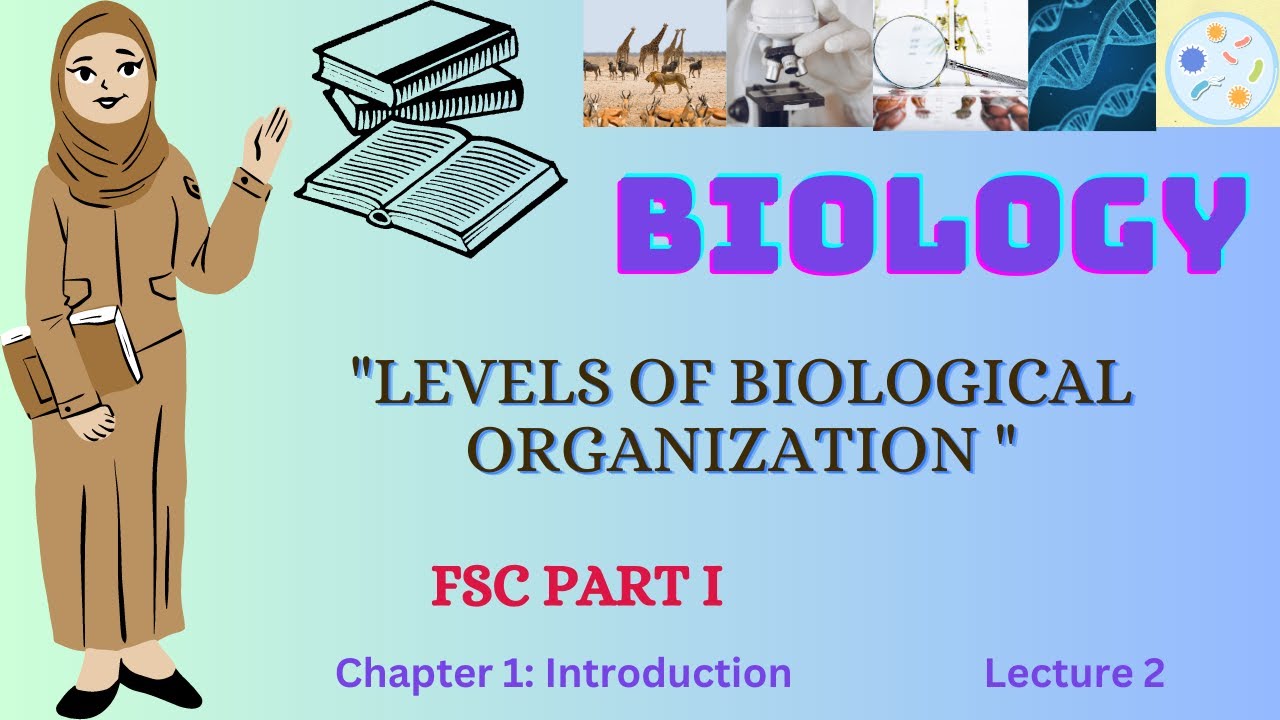 Levels of Biological Organization Class 11 Chapter 1 Lecture 2