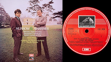 Telemann - Suite in A minor for Treble Recorder and Strings (Munrow, Marriner) (vinyl: Ortofon)