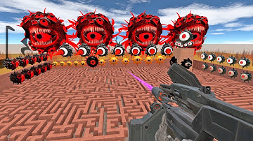 Evolution of Sprunki OC and Mr Sun Family Big Maze Gmod EP 18