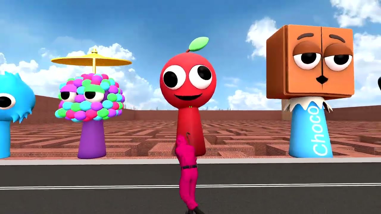 Evolution of Mr Sun Sprunki OC in Gmod EP 18