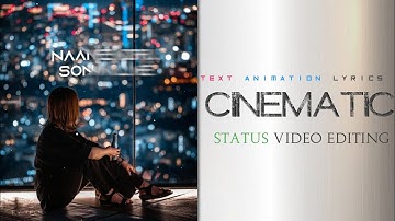 how to make blur text trending lyrical video in alight motion | How to use alight motion app