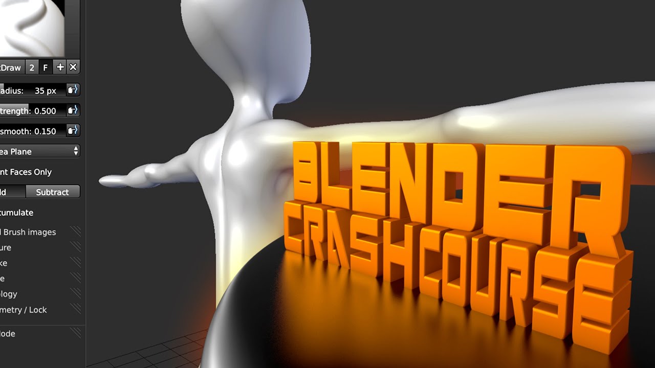 Sculpting In Blender YouTube