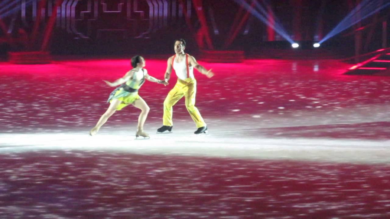 Holiday on Ice : 13 04 2016  (John Eyzen et Candice Parise) Boléro de Ravel