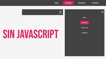 como HACER un MENU HAMBURGUESA en HTML y CSS RESPONSIVE 😱