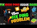 Fix High Ping in Free Fire PC 🖥️ | Easy Solutions 2025