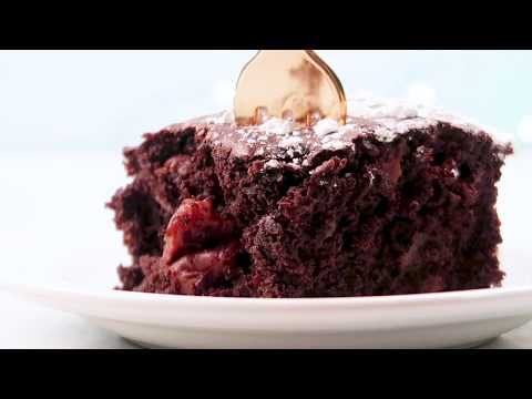 3 Ingredient Cherry Dump Cake Recipe Video