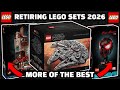 THE BEST LEGO Sets RETIRING In 2026 LEGO Investing Collecting News For 2026