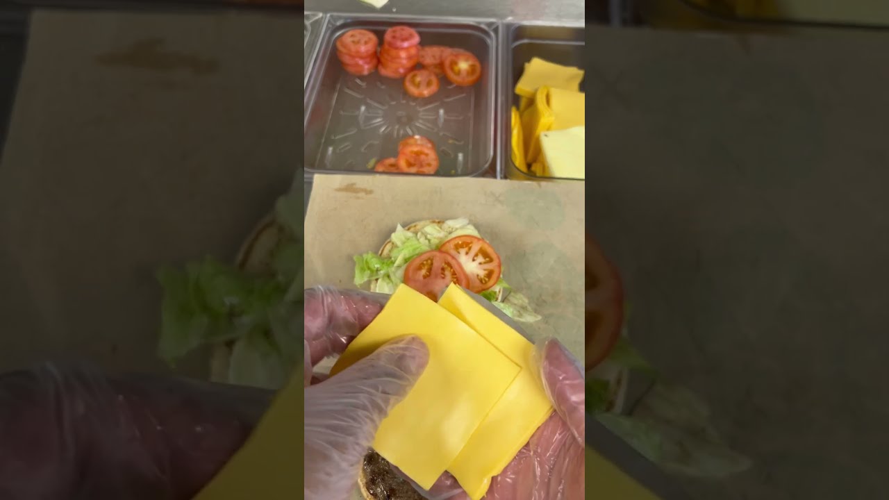 Bk POV How The Burger King Double Texas Whopper Sandwich Is Made Shorts