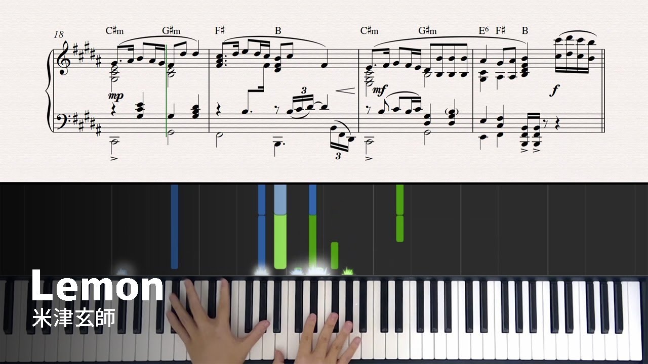 Lemon / Kenshi Yonezu [Piano] - YouTube