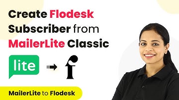 How to Create Flodesk Subscriber from MailerLite Classic | MailerLite Classic Flodesk Integration