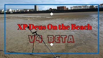 XP Deus V4 beta on the Beach