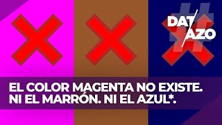 El Color Magenta No Existe. Ni El Marrón. Ni El Azul.