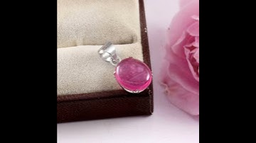 Ruby Glassfeild silver pendant #shorts #gemstone #jewellery #viralvideo #trending #video #business