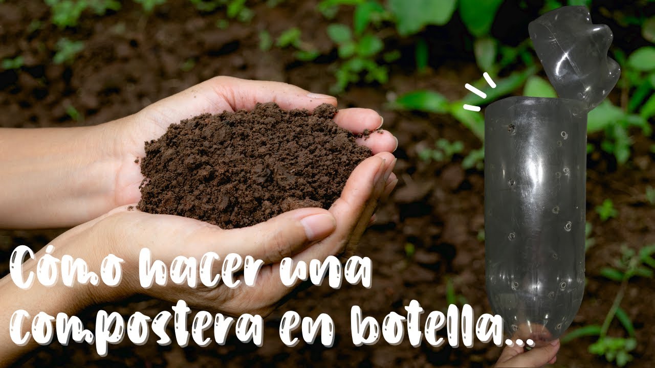 Cómo hacer una compostera con una botella - YouTube