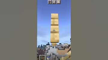 How to make a zipline in Minecraft pe 😱 #shorts #ytshort #mcpeshort