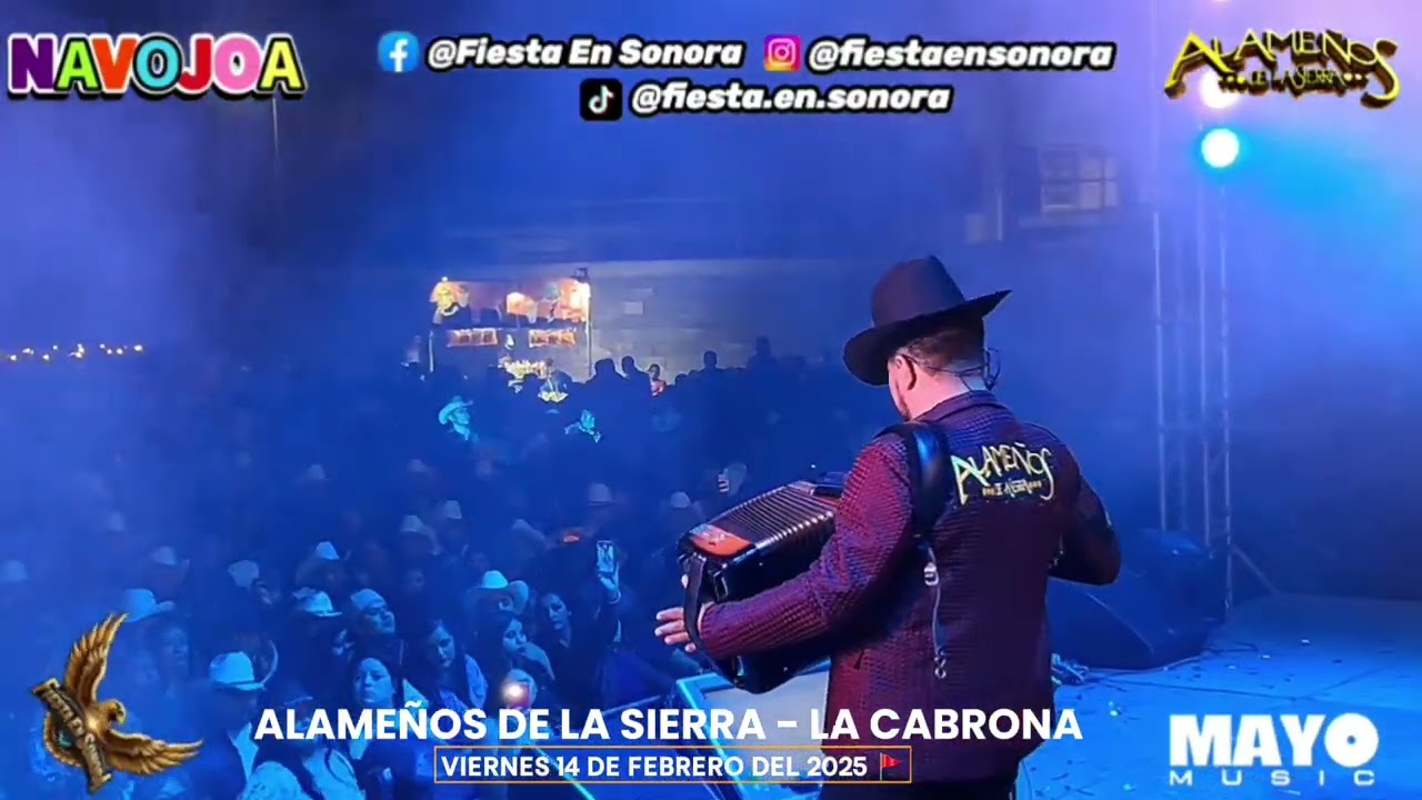 LOS ALAMEÑOS DE LA SIERRA - LA CABRONA - 🔴EN VIVO - NAVOJOA - 🚩