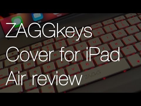 ZAGGkeys Cover for iPad Air review