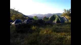 Morning in our camp