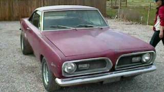 1969 Plymouth Barracuda up for auction on ebay.