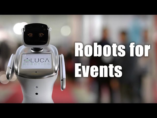 Hire a Sanbot Robot for your next event - Luca Robotics