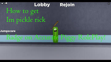 How to get the Im pickle rick badge
