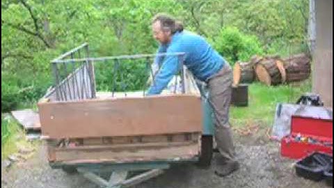 Bathtub wood burning oven