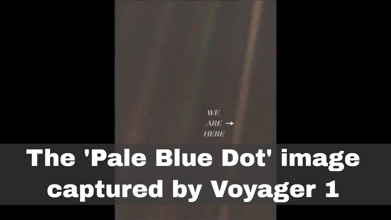 14th February 1990 Voyager 1 Creates The Pale Blue Dot Photograph Of Earth