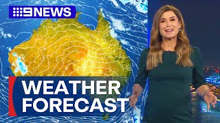 Australia Weather Update: Cool temperatures expected for the country’s southeast | 9 News Australia