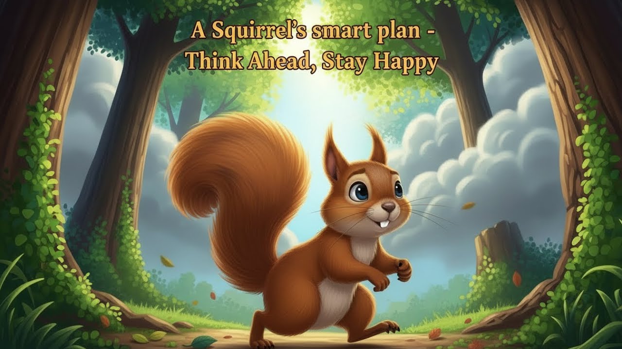 Smart Squirrel: Think Ahead, save for later, share and stay happy!!